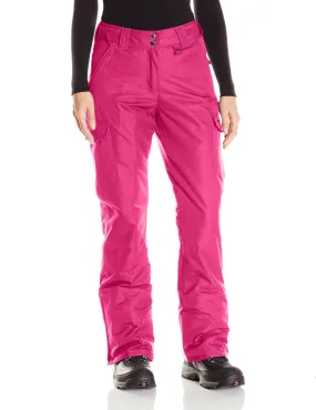 Arctix Women's Snow Sports Insulated Cargo Pants, Rose