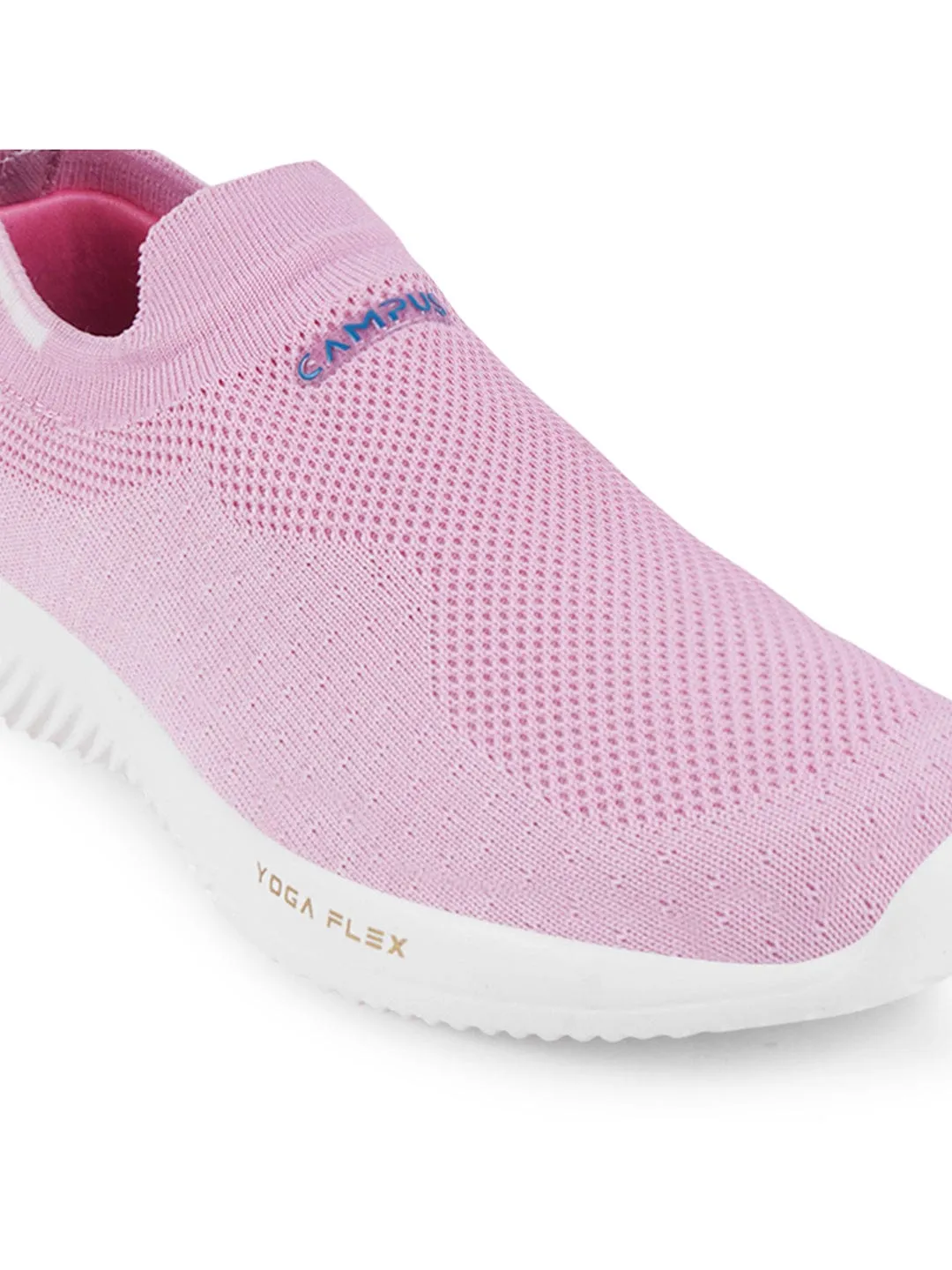 CAMP CALLIE Pink Women's Slip-ons