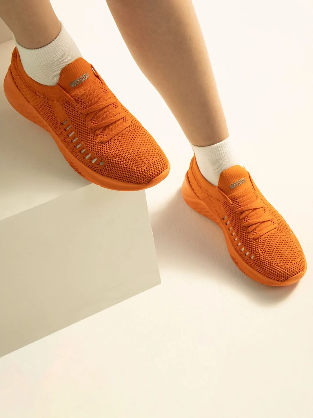 CAMP-FLEEK Orange Women's Running Shoes