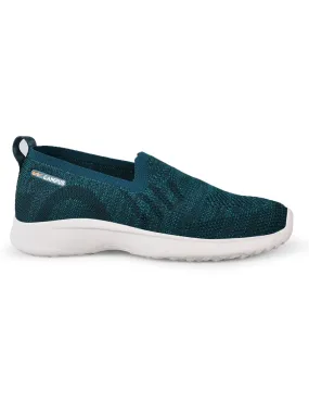 CAMP-KITE Green Women's Slip-ons