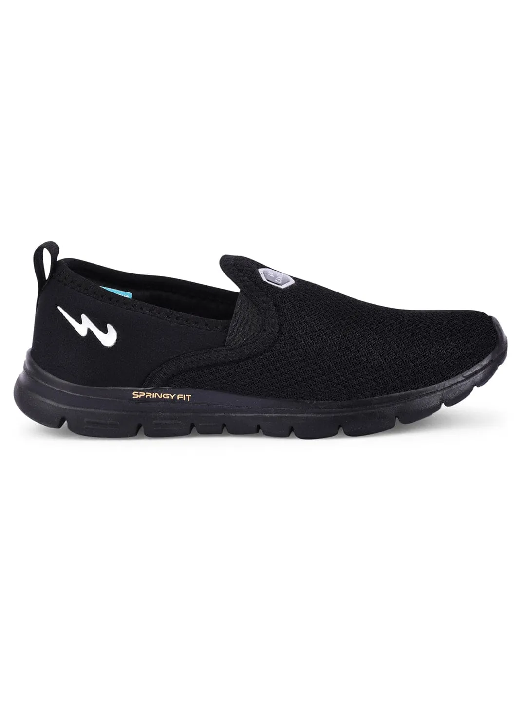 CAMP STANLE Black Women's Slip-ons