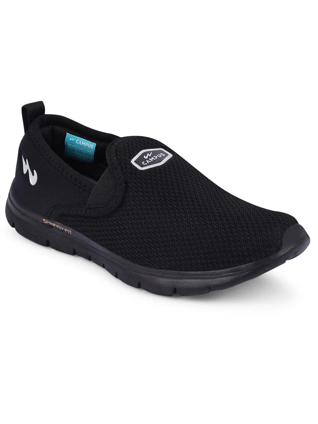 CAMP STANLE Black Women's Slip-ons