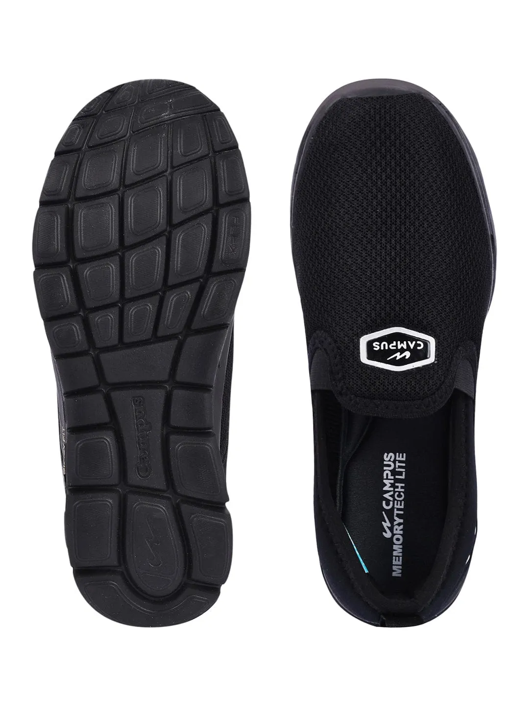 CAMP STANLE Black Women's Slip-ons