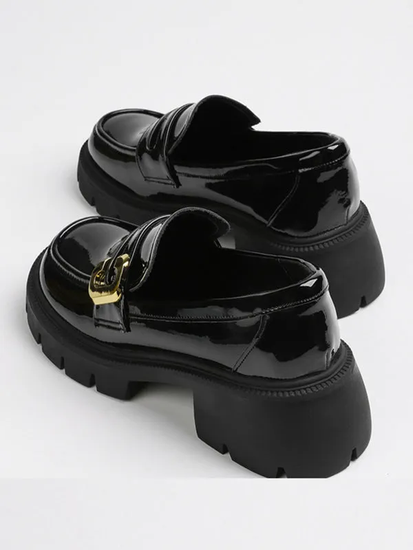 Chicmy-Round-Toe Split-Joint Loafers