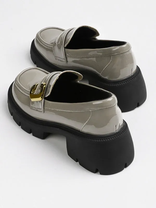 Chicmy-Round-Toe Split-Joint Loafers
