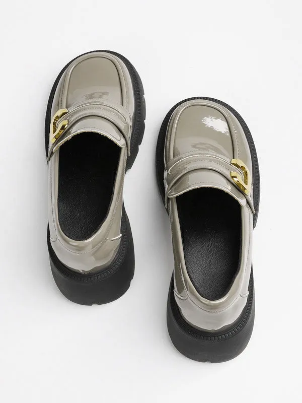 Chicmy-Round-Toe Split-Joint Loafers