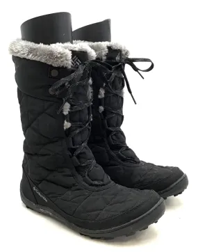 Columbia Women's Black Minx Mid 2 Omni-Heat BL1585-010 Snow Boots - Size 7.5