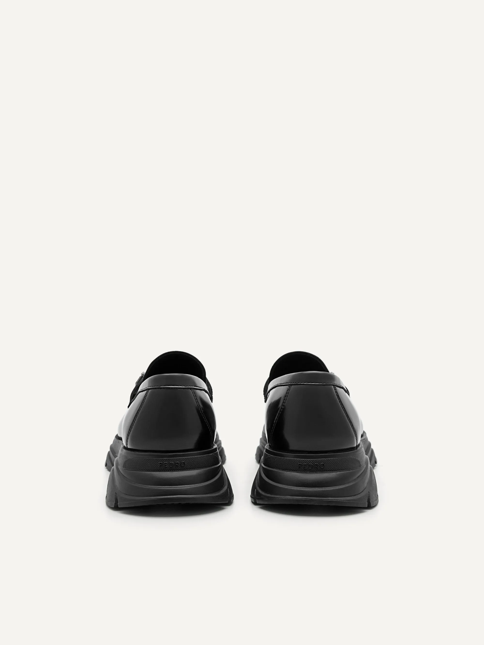 Hybrix Leather Loafers