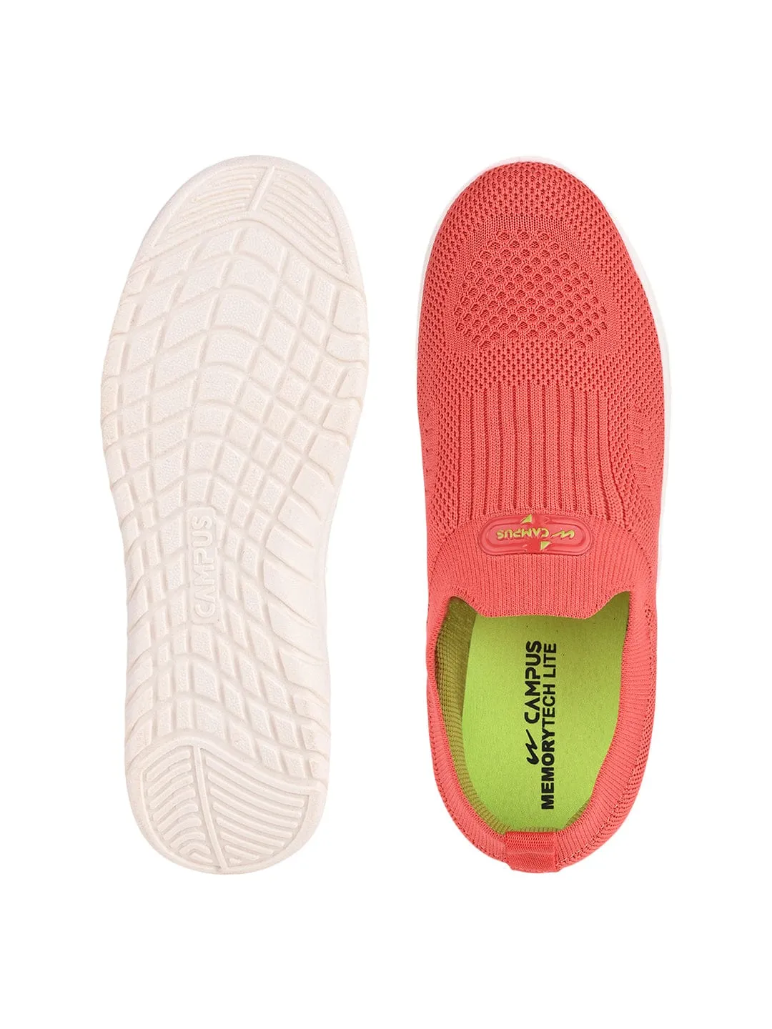 LW-101 Red Women's Slip-ons