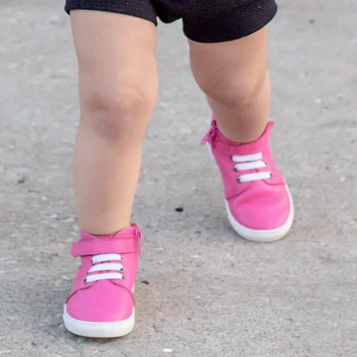 Pinky Promise High Top Sneaks