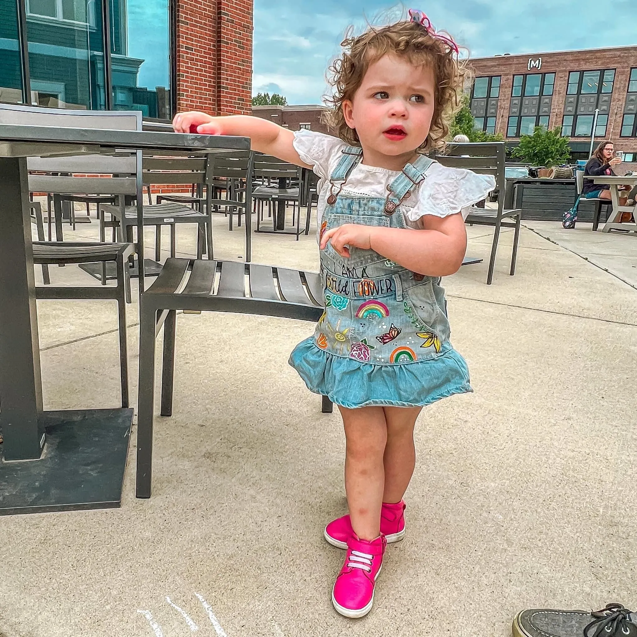 Pinky Promise High Top Sneaks