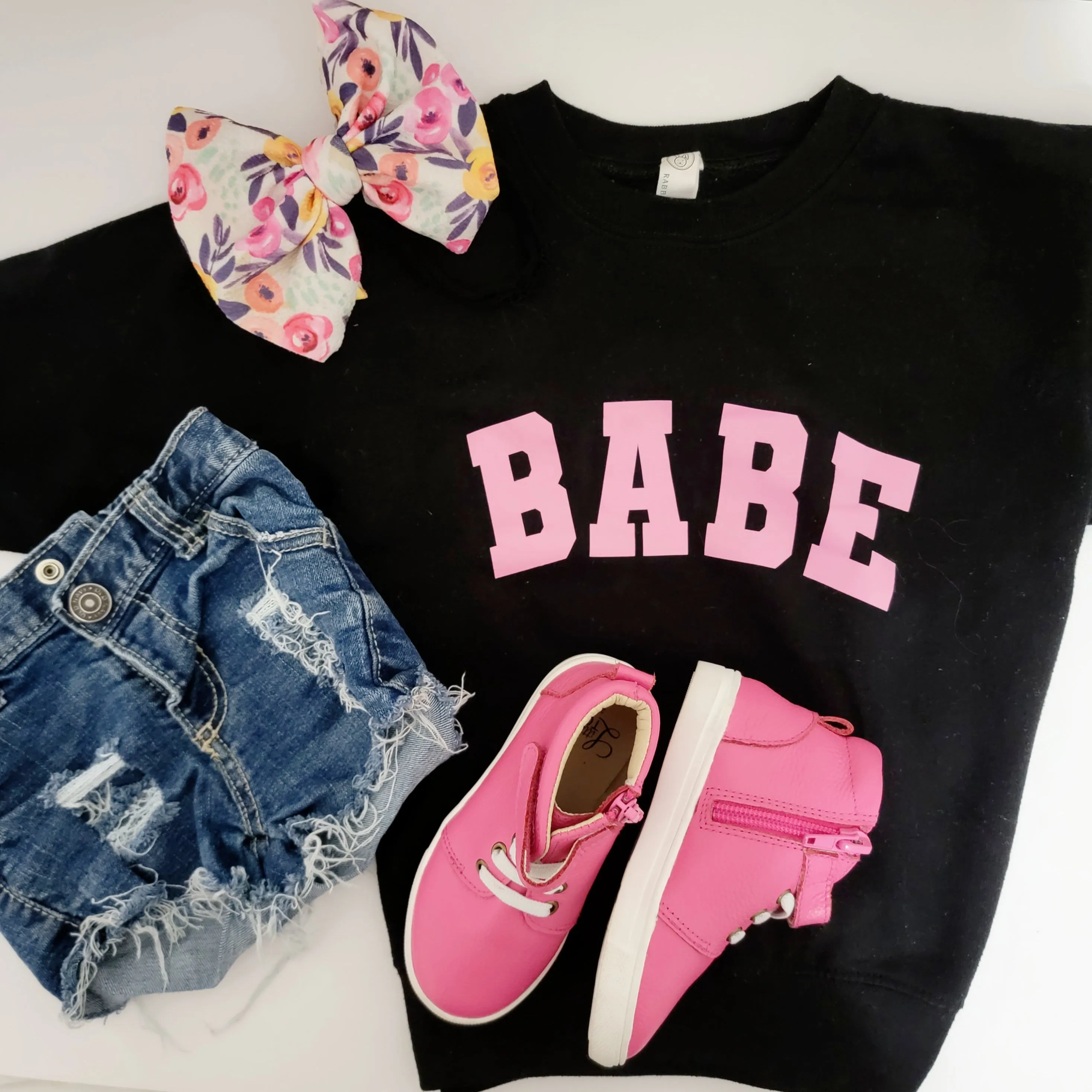 Pinky Promise High Top Sneaks