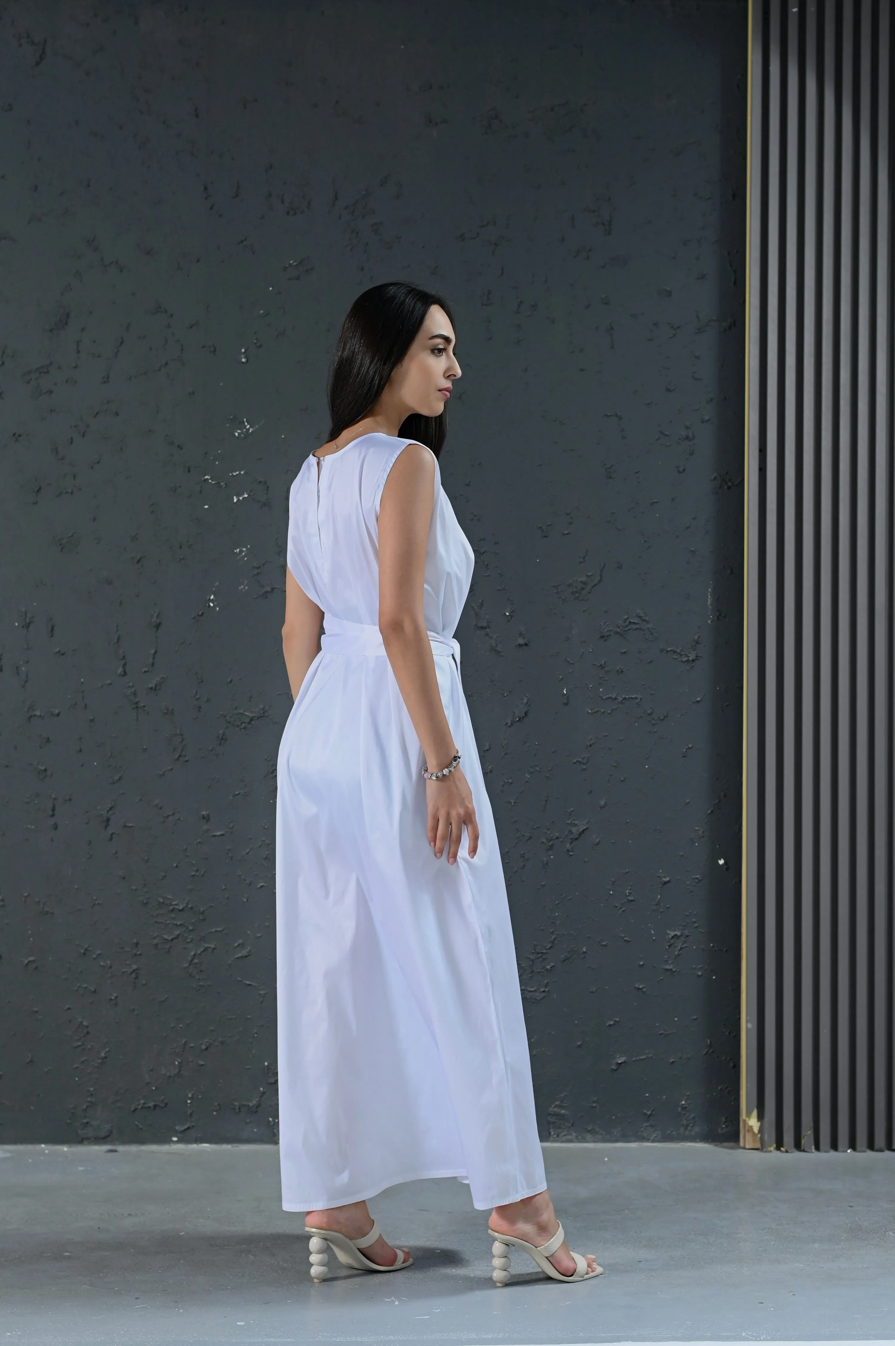 SHINY WHITE DRESS #236