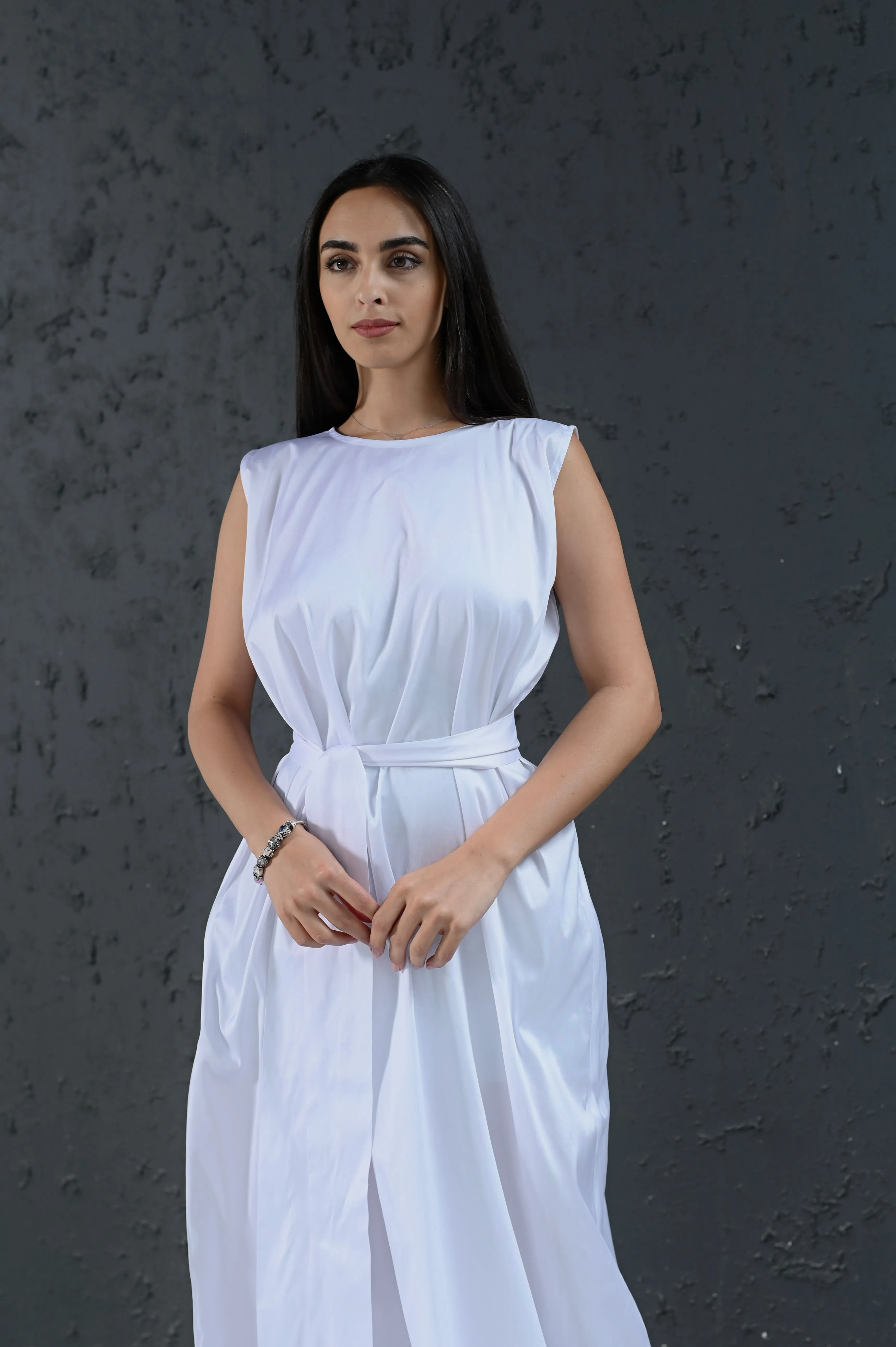 SHINY WHITE DRESS #236