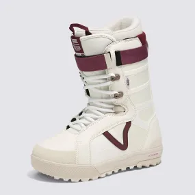 Vans Benny Urban Hi-Standard Pro Snowboard Boots - Marshmallow/Burgundy