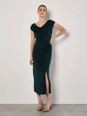 Wicked Shiny Ruched Dress